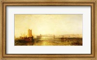 Framed Brighton from the Sea, c.1829