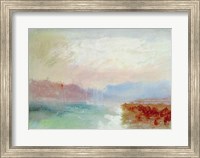 Framed River scene, 1834