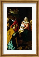 Framed Adoration of the Kings, 1619