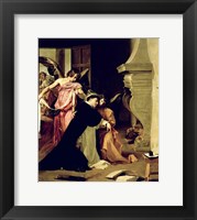 Framed Temptation of St.Thomas Aquinas