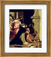 Framed Temptation of St.Thomas Aquinas