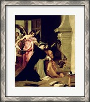 Framed Temptation of St.Thomas Aquinas