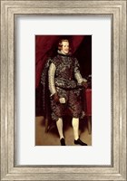 Framed Philip IV