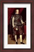 Framed Philip IV