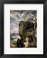 Framed St. Anthony the Abbot and St. Paul the First Hermit, c.1642