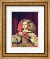 Framed Portrait of the Infanta Margarita