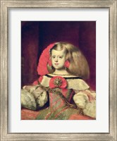 Framed Portrait of the Infanta Margarita