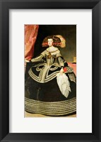 Framed Queen Maria Anna of Austria