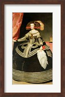 Framed Queen Maria Anna of Austria