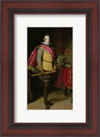 Framed Portrait of Philip IV of Spain