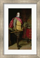 Framed Portrait of Philip IV of Spain