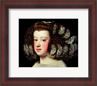 Framed Infanta Maria Theresa