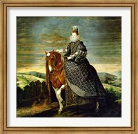 Framed Portrait of Queen Margaret of Austria