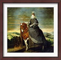 Framed Portrait of Queen Margaret of Austria