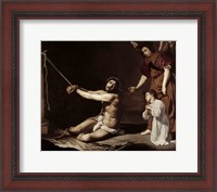 Framed Christ After the Flagellation Contemplated by the Christian Soul