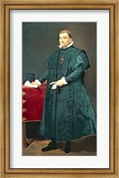 Framed Portrait of Don Diego de Corral y Arellano