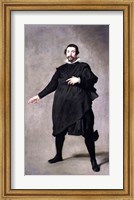 Framed Portrait of the Buffoon Pablo de Valladolid, c.1632