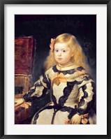 Framed Portrait of the Infanta Maria Marguerita