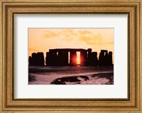 Framed Stonehenge, Winter Solstice