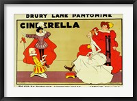 Framed Poster for 'Cinderella'