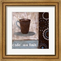 Framed Cafe Au Lait