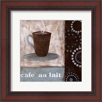 Framed Cafe Au Lait