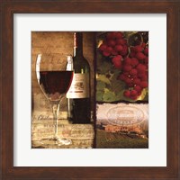 Framed Burgundy
