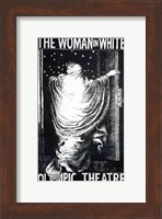 Framed Poster for the stage version of 'The Woman in White'