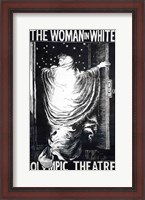 Framed Poster for the stage version of 'The Woman in White'