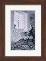 Framed Washington and Mary Philipse