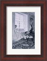 Framed Washington and Mary Philipse