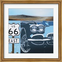 Framed Route 66-A