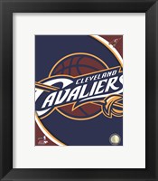 Framed Cleveland Cavaliers Team Logo
