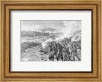 Framed Battle of Resaca, Georgia, May 14th 1864