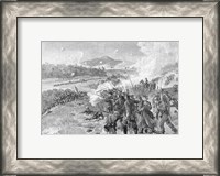 Framed Battle of Resaca, Georgia, May 14th 1864