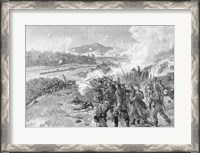 Framed Battle of Resaca, Georgia, May 14th 1864