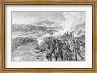 Framed Battle of Resaca, Georgia, May 14th 1864