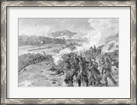 Framed Battle of Resaca, Georgia, May 14th 1864