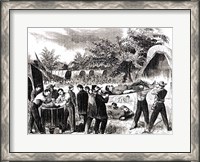 Framed Carrying off the Wounded after the battle of Antietam in 1862