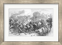 Framed Battle at Bull Run