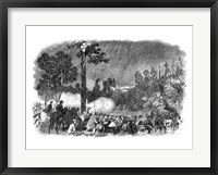 Framed Battle at Corrack's Ford, Between the Troops of General McClellan's Command
