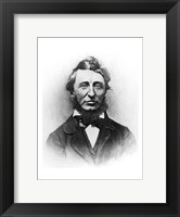 Framed Henry Thoreau