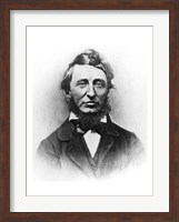Framed Henry Thoreau