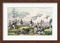 Framed Battle of Palo Alto, California, 8th May 1846