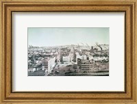 Framed View of Utica City, New York State