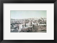 Framed View of Utica City, New York State