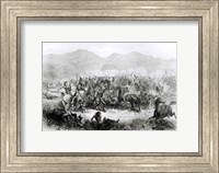 Framed Indian Battle and Massacre near Fort Philip Kearney