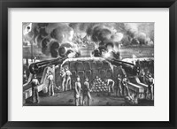 Framed Bombardment of Fort Sumter