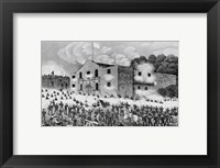 Framed Siege of the Alamo