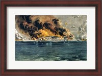 Framed Bombardment of Fort Sumter